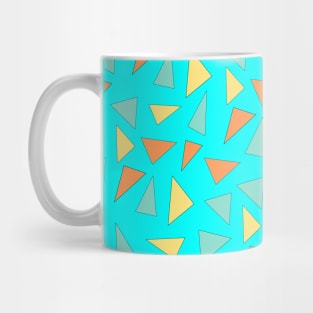 Smal triangle patterns doodle Mug